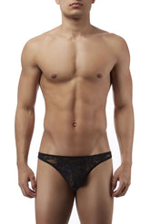 Male Power 491162 Stretch Lace Wonder Bikini Farbe Schwarz